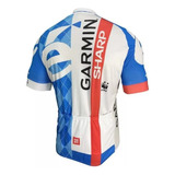 Camisa Camiseta De Ciclismo Team Garmin Barbedo Uv Mtb Speed