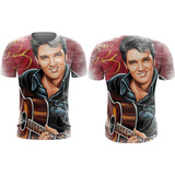 Camisa Camiseta Elvis Presley Arte Frente