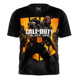 Camisa Camiseta Gamer Call Of Duty Black Ops 4 Ps4 Xbox Jogo