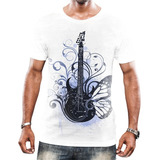 Camisa Camiseta Instrumento Guitarra Música Som