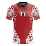 Camisa Camiseta Japão Futebol Páis Samurai Promoção 02