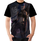 Camisa Camiseta Jinx League Of Legends