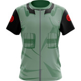 Camisa Camiseta Kakashi Traje Frente Costa Envio Rápido 