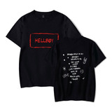 Camisa Camiseta Lil Peep Rapper Hellboy