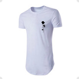 Camisa Camiseta Longline Oversized Swag