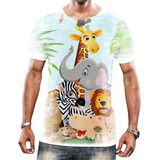 Camisa Camiseta Masculina Safari Tema Infantil Festa Bebê 1