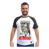 Camisa Camiseta Metal Gear Solid Snake Adulto Infantil A