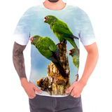 Camisa Camiseta Papagaio Loro Pássaro Raça Envio Rápido 06