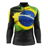 Camisa Camiseta Patriota Brasil Bandeira Ref