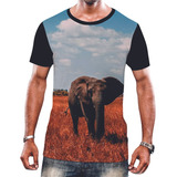 Camisa Camiseta Personaliza Animal Elefante Africa Asia 10