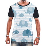 Camisa Camiseta Personaliza Animal Elefante Africa Asia 14