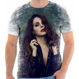 Camisa Camiseta Personalizada Cantora Lana Del