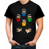 Camisa Camiseta Personalizada Filme, Jogo Mortal Kombat Hd 9