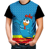 Camisa Camiseta Personalizada Musical Galinha Pintadinha