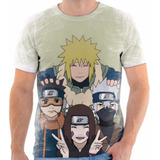 Camisa Camiseta Personalizada Naruto Time Team
