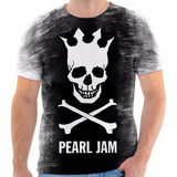 Camisa Camiseta Personalizada Pearl Jam Banda