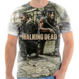 Camisa Camiseta Personalizada The Walking Dead Serie Jogo 02