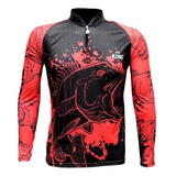 Camisa Camiseta Pesca King Blusa Proteção Uv Varias Estampas