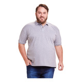 Camisa Camiseta Polo Plus Size Masculina