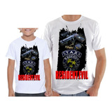 Camisa Camiseta Resident Evil Stars Rpd Adulto Infantil (b)