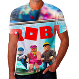 Camisa Camiseta Roblox Game Jogo Fantasias Todos Tamanhos 06