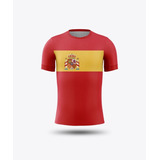 Camisa Camiseta Seleção Espanha Copa Do