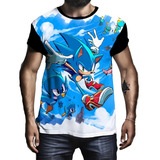 Camisa Camiseta Sonic Jogos Video Game Gamers Fliperama 04