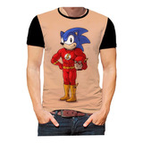 Camisa Camiseta Sonic Jogos Video Game Gamers Fliperama 12