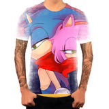 Camisa Camiseta Sonic Video Game Jogos