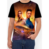 Camisa Camiseta Star Trek Spock Estrelas Uhura 18 Série