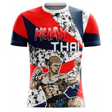Camisa Camiseta Stopprint Muay Thai 012
