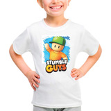 Camisa Camiseta Stumble Guys Gamer Infantil