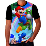 Camisa Camiseta Super Mario Bros World