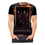 Camisa Camiseta Supernatural Sobrenatural Série Seriado