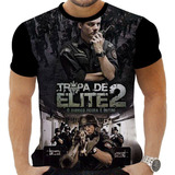 Camisa Camiseta Tropa Elite Policia Filme Seri E Guerra 18
