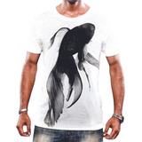 Camisa Camiseta Unissex Animal Peixe Beta