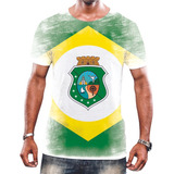 Camisa Camiseta Unissex Bandeira Estado Ceará Brasil Nação 1