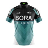 Camisa Ciclismo Infatil Kids Bora Bike Manga Curta Mtb