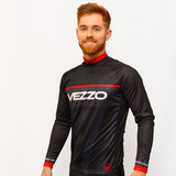 Camisa Ciclismo Masculino Bike Thunderblack Manga Longa
