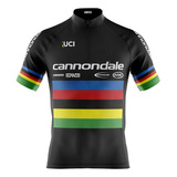 Camisa Ciclismo Mtb Cannondale Campeão Mundial