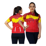 Camisa Ciclismo Sódbike Feminina Nações - Espanha