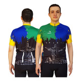 Camisa Ciclismo Sódbike Nações - Brasil