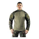 Camisa Combat Shirt Camuflada Varias Cores Proteção Uv +50