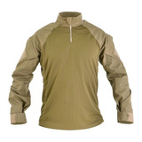 Camisa Combat Shirt Desert Militar Reforçada