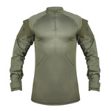 Camisa Combat Shirt Verde Oliva Airsoft