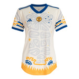 Camisa Consciência Negra Cruzeiro Feminina adidas