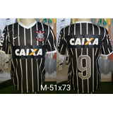 Camisa Corinthians Nike 2013 Reserva #9 Caixa 