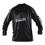Camisa Cross Infantil Protork Insane In Black Off Road