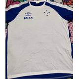 Camisa Cruzeiro Viagem Umbro 2016 Branca