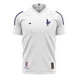 Camisa Da França Contempor Eurodry Rinno Classicos Futebol